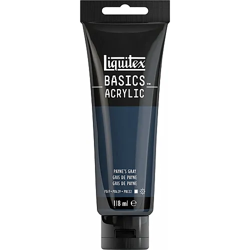Liquitex Lqx Basics Acrylfarbe 118ml Tube Payne's Grau
