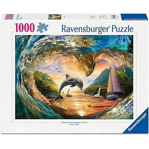 Ravensburger Tuffo nel tramonto - 1000 pezzi