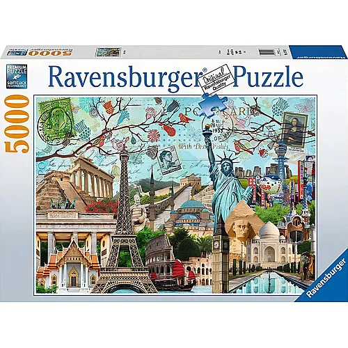 Ravensburger Puzzle Big City Collage (5000Teile)