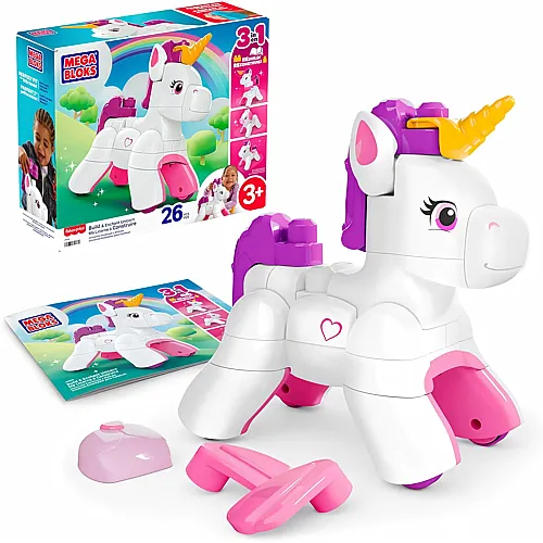 Mattel MEGA BLOKS Bau- und Zaubereinhorn