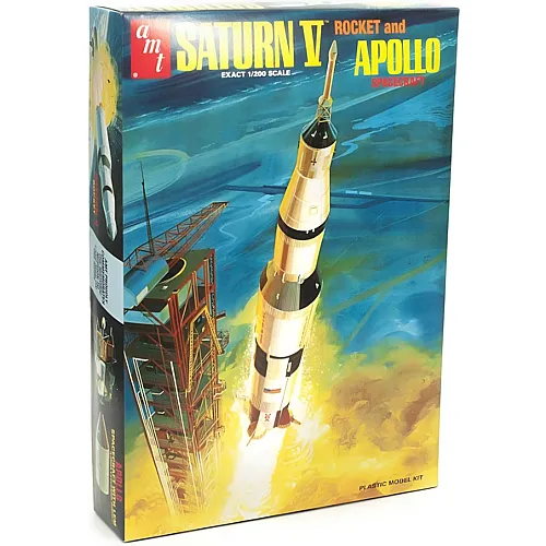 AMT Saturn V Rocket and Apollo Spacecraft