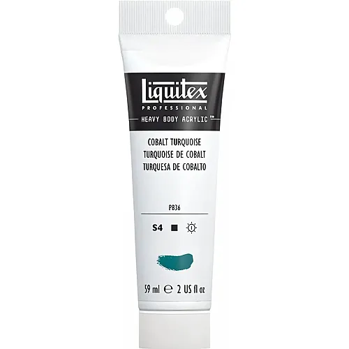 Liquitex Lqx Prof. Heavy Body Acrylfarbe 59ml Tube Kobalttãorkis