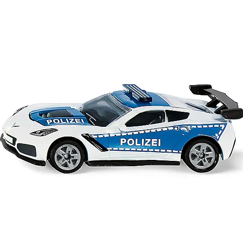 Siku Chevrolet Corvette ZR1 Polizei