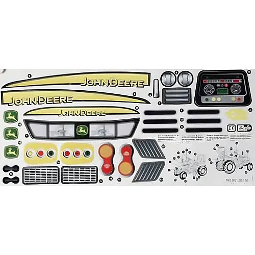 RollyToys Aufkleber  X-Trac John Deere