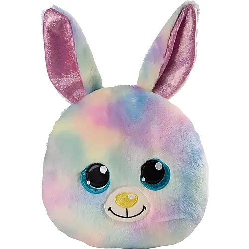 Nici Glubschis Kissen Hase Rainbow Candy - 32 cm