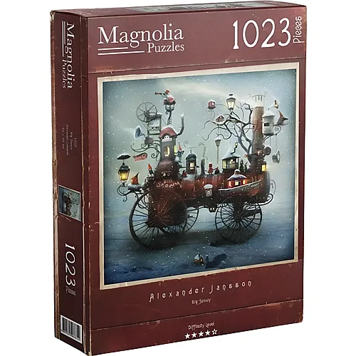 Magnolia Puzzle Big Snowy - 1023 Teile