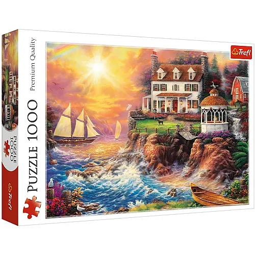 Trefl Puzzle Ein ruhiger Hafen - 1000 Teile