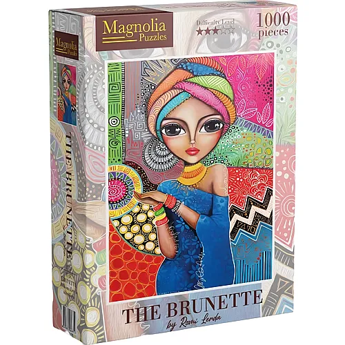 Magnolia Puzzle Romi Lerda The Brunette (1000Teile)