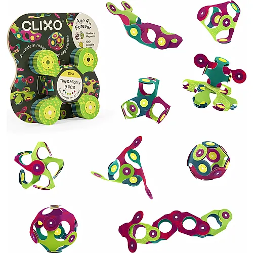 Clixo Tiny & Mighty Dinosaurier