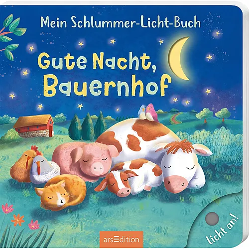 Schlummer-Licht-Buch Gute Nacht, Bauernhof