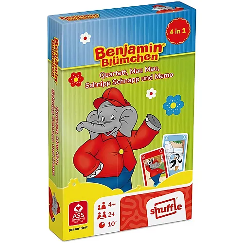 ASS Altenburger 4in1 Benjamin Bl�mchen Quartett