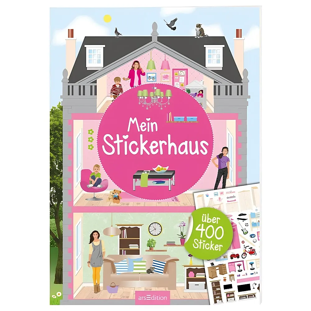 ars Edition Mein Stickerhaus