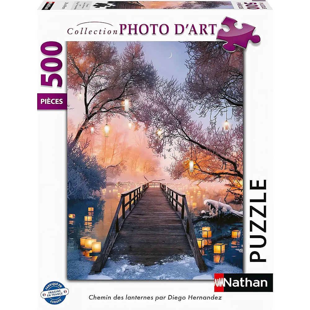 Nathan Puzzle Diego Hernandez Way of the Lanterns 500Teile