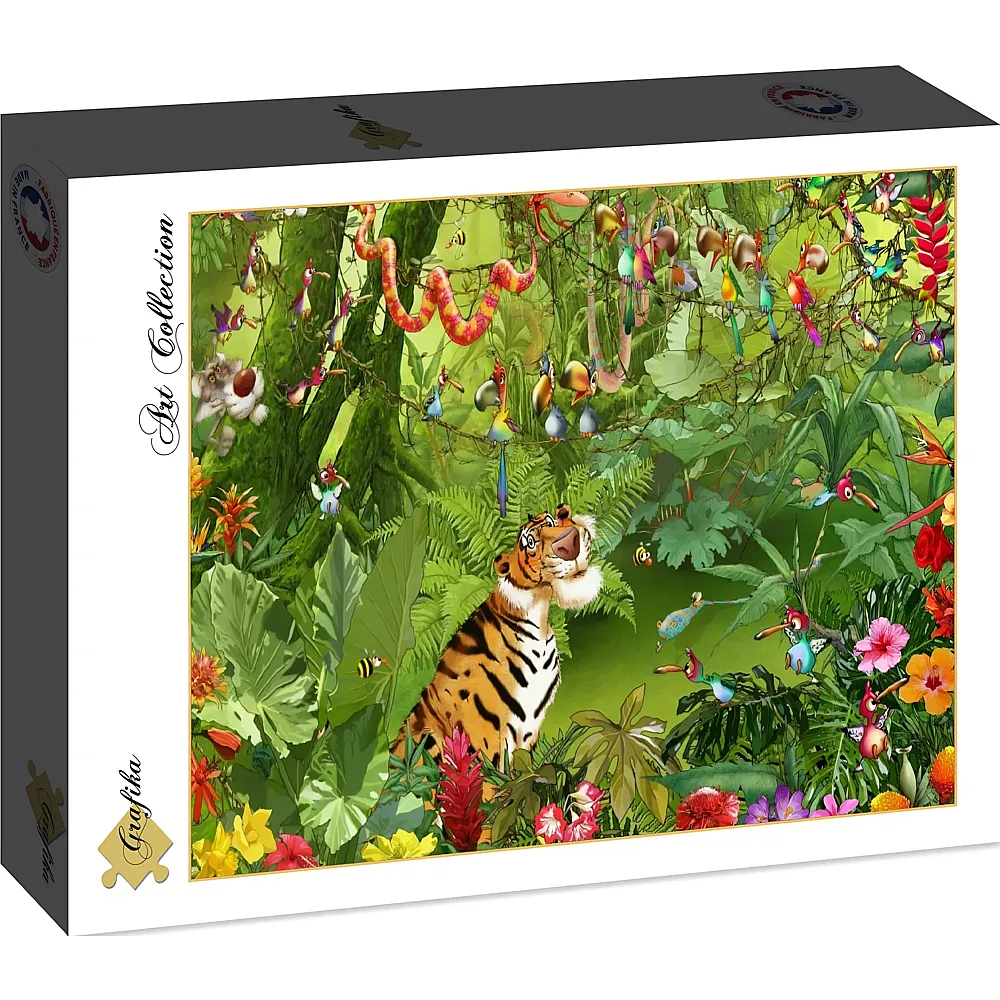 Grafika Puzzle Art Collection Franois Ruyer - Jungle - 2000 Teile