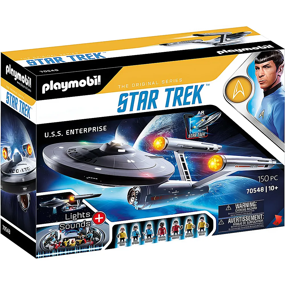 PLAYMOBIL Star Trek U.S.S. Enterprise NCC-1701 70548