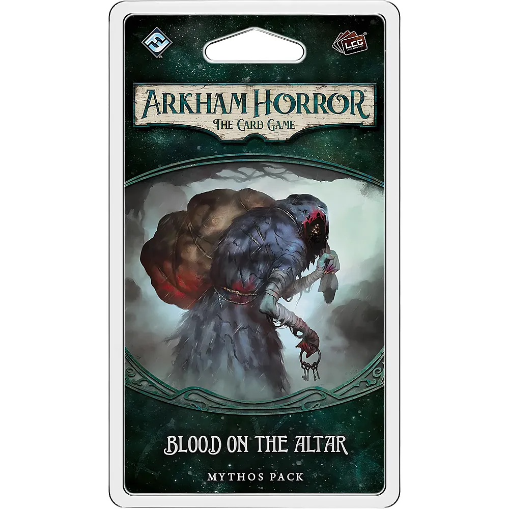 Fantasy Flight Games Arkham Horror The Card Game: Mythos Pack - 1.3. Blood on The Altar, Card Game, Ages 14+, 1 to 4 Players, 60 to 120 Minutes Playing Time 3. Mythos-Pack Mythos Pack - 1.3. Blood on the Altar EN