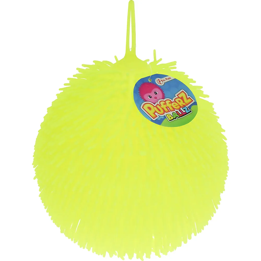 Toi-Toys Pufferz Pufferball Gelb, 23cm