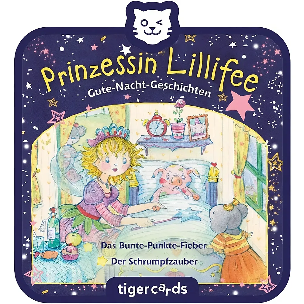 Tigermedia tigercard Prinzessin Lillifee 5: Gute-Nacht-Geschichten Folge 9&10 DE