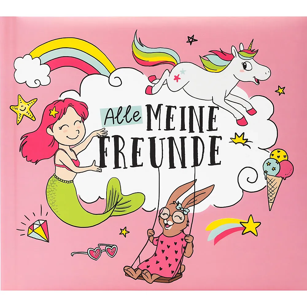 Sheepworld Freundebuch Pink