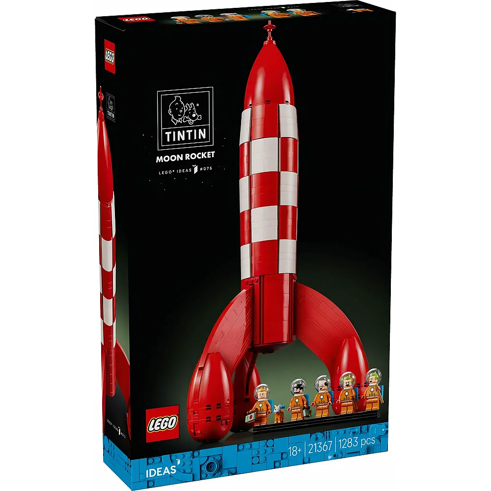 LEGO Ideas Die Mondrakete von Tintin