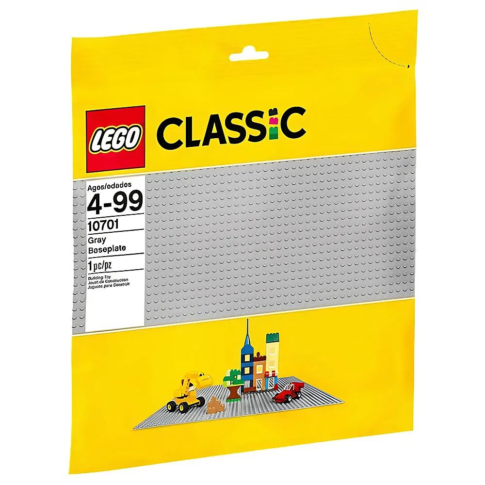 LEGO Classic Grundplatte Grau 10701