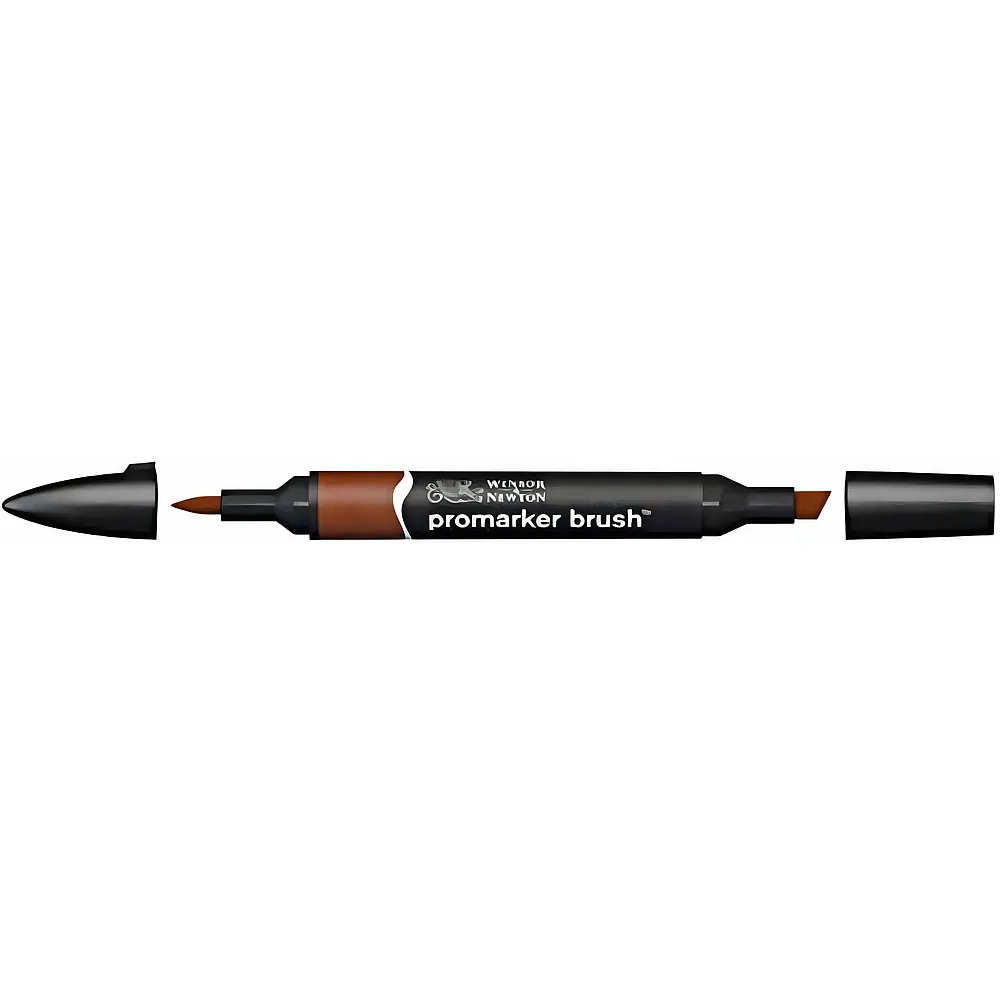 meinspielzeug - Winsor & Newton Promarker Brush mit 2 Spitzen Henna | Farbe & Kreide