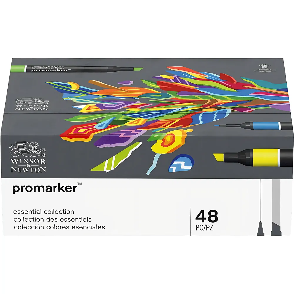 Winsor & Newton Promarker 48er Set Sortiert