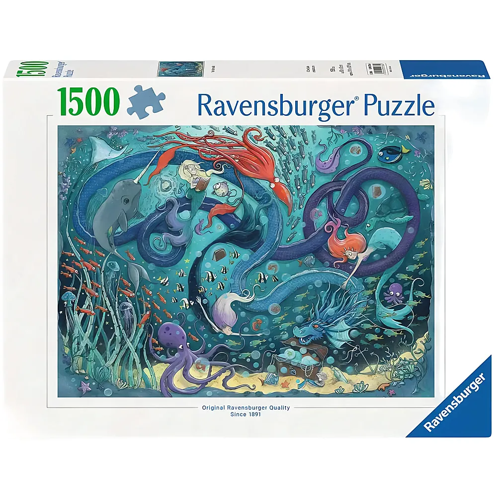 Ravensburger Puzzle Die Meeresnixen 1500Teile