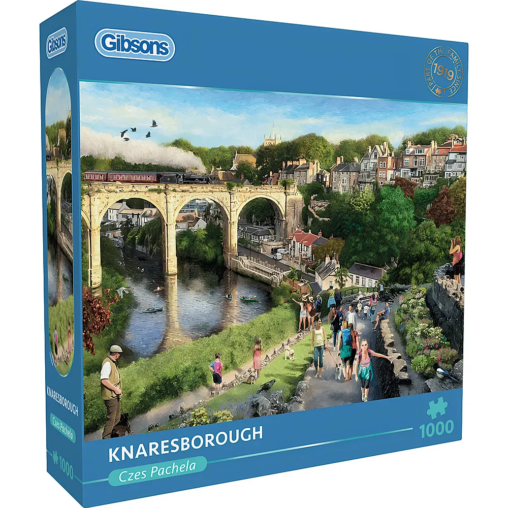 Gibsons Puzzle Czes Pachela Knaresborough 1000Teile