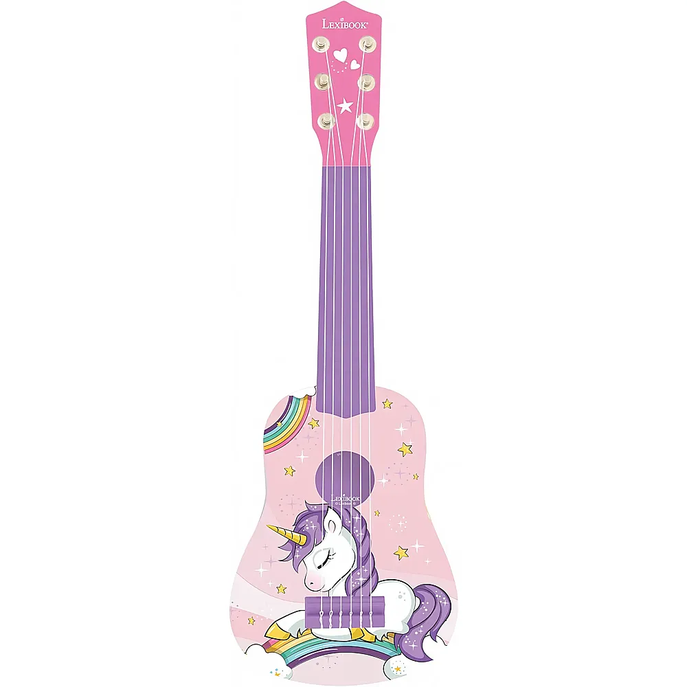 Lexibook Einhorn Meine erste Gitarre - 53 cm