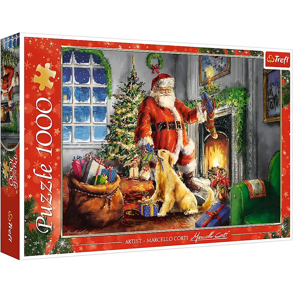 Trefl Puzzle Bescherungszeit - 1000 Teile