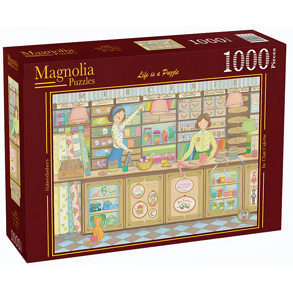 Magnolia Puzzle Kurzwarengesch�ft 1000Teile