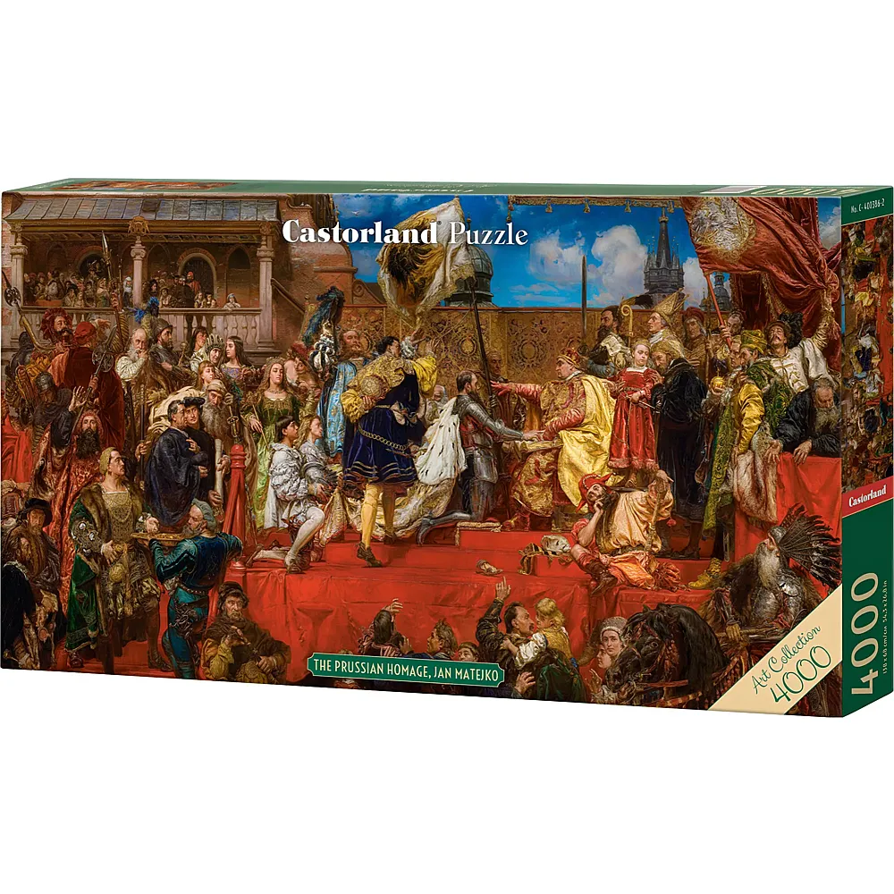 Castorland Puzzle Panorama The Prussian Homage, Jan Matejko 4000Teile