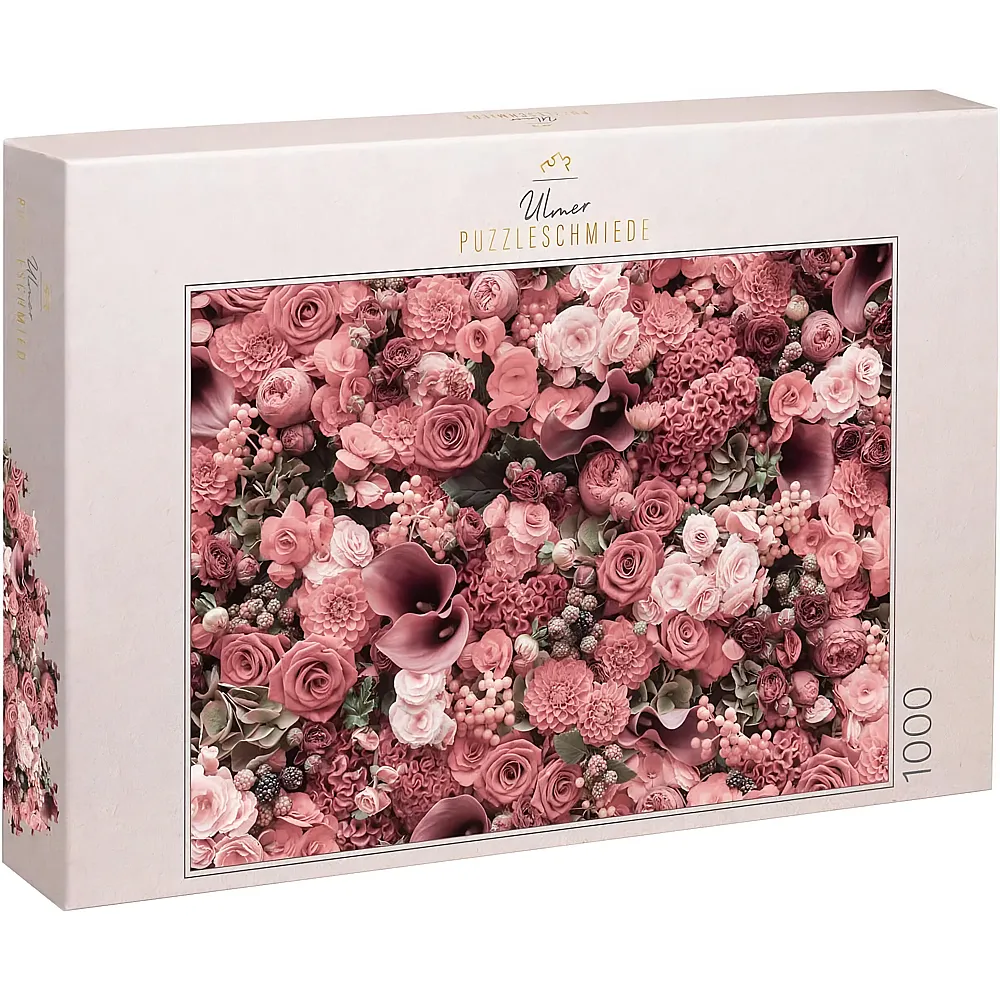 Ulmer Puzzleschmiede Rote Rosen - 1000 Teile