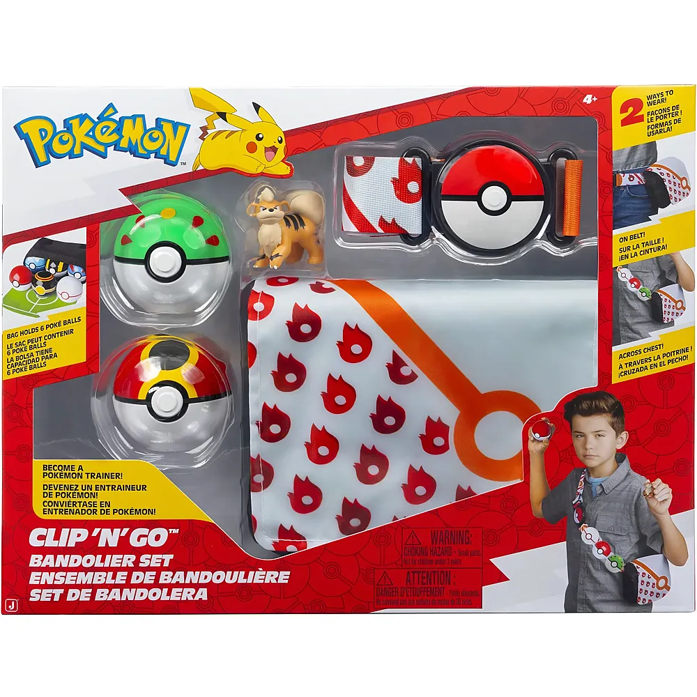Jazwares Pok�mon Bandolier Sets ass.