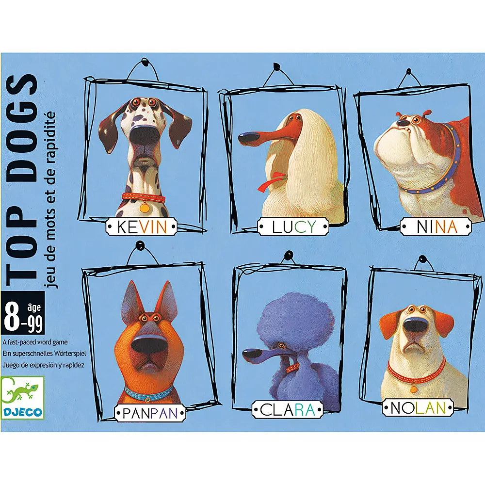 Djeco Spiele Kartenspiel Top Dogs mult