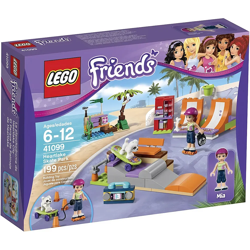 LEGO Friends Heartlake Skatepark 41099