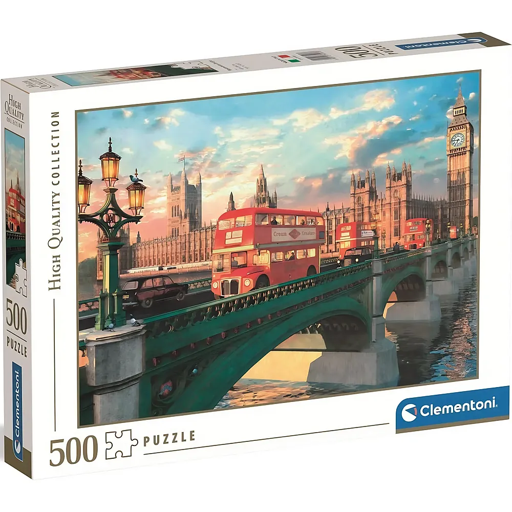 Clementoni Puzzle High Quality Collection Westminste Bridge - 500 Teile