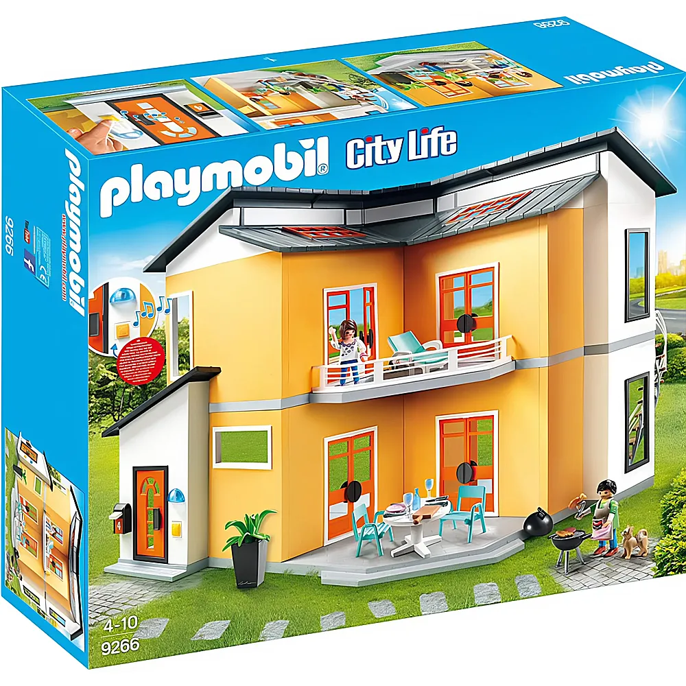 PLAYMOBIL City Life Modernes Wohnhaus 9266