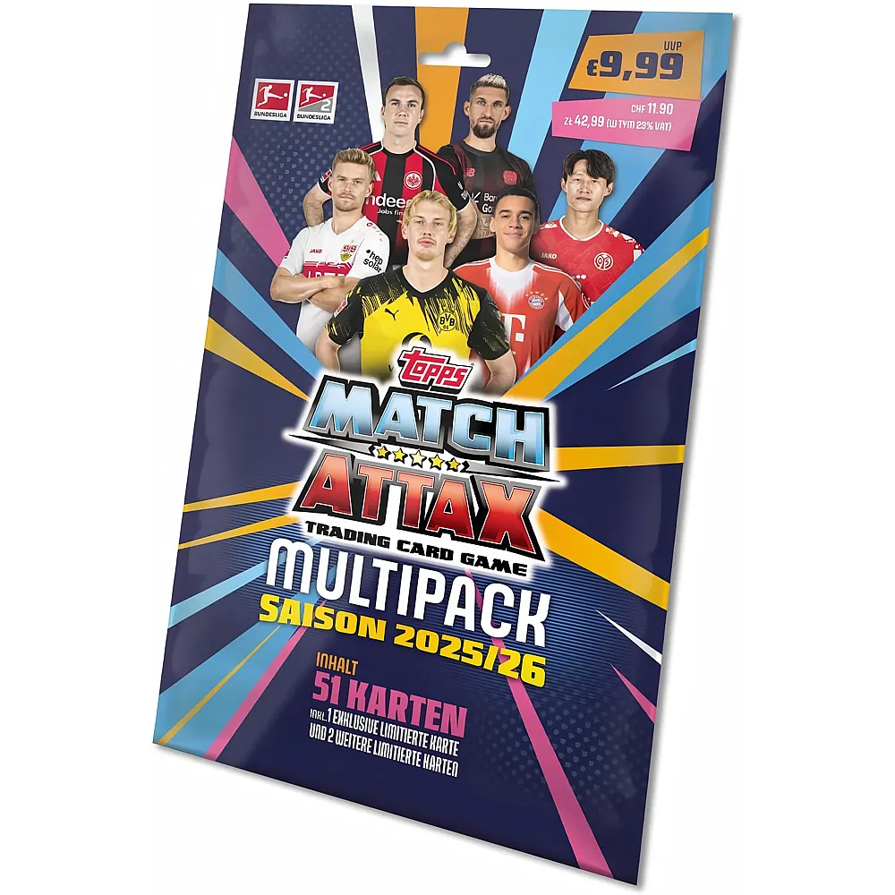 Topps Bundesliga Match Attax 25/26 - Multipack