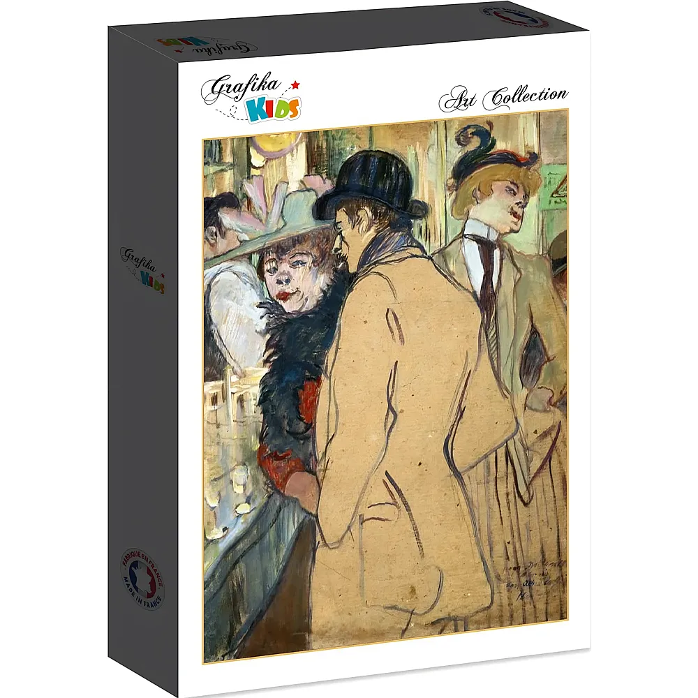 Grafika Puzzle Art Collection Henri de Toulouse-Lautrec Grafika Kids Alfred la Guigne, 1894 - 12 Teile