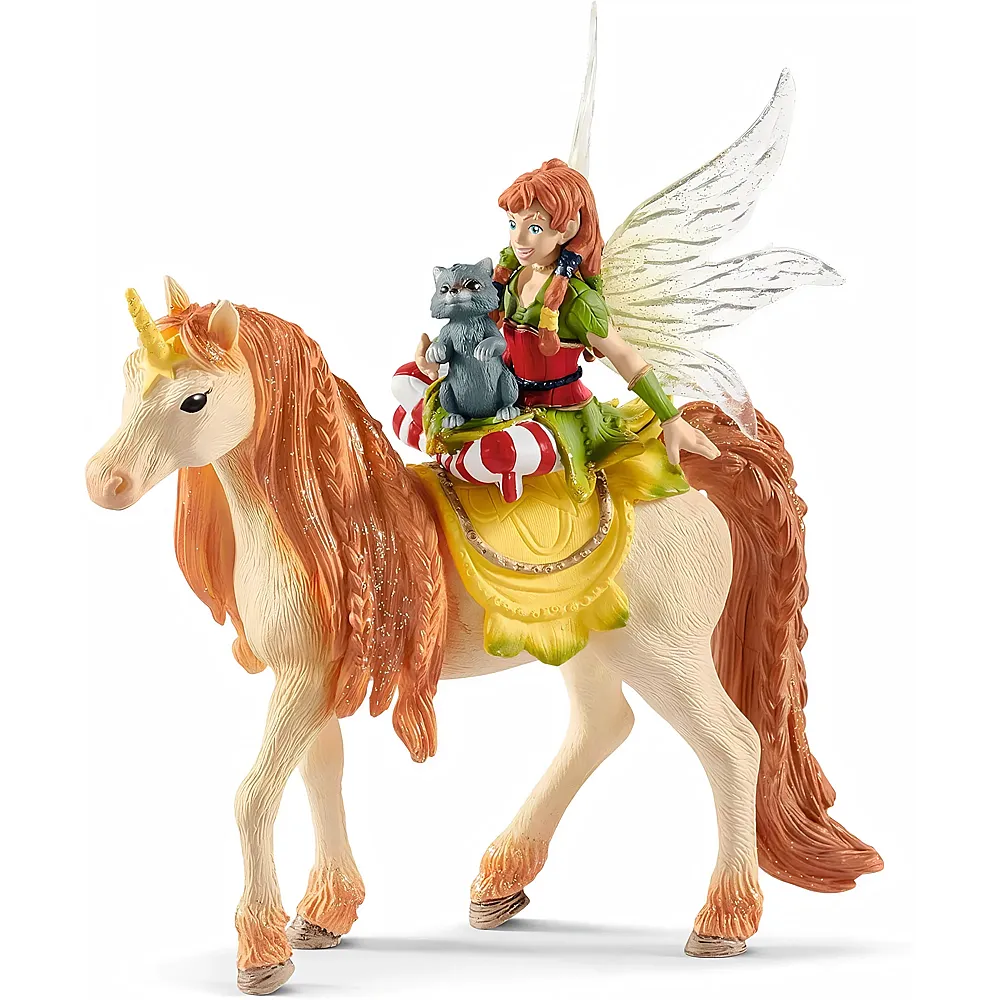 Schleich Marween mit Glitzer-Einhorn, f�r Kinder ab 5-12 Jahren, BAYALA - Spielfigur