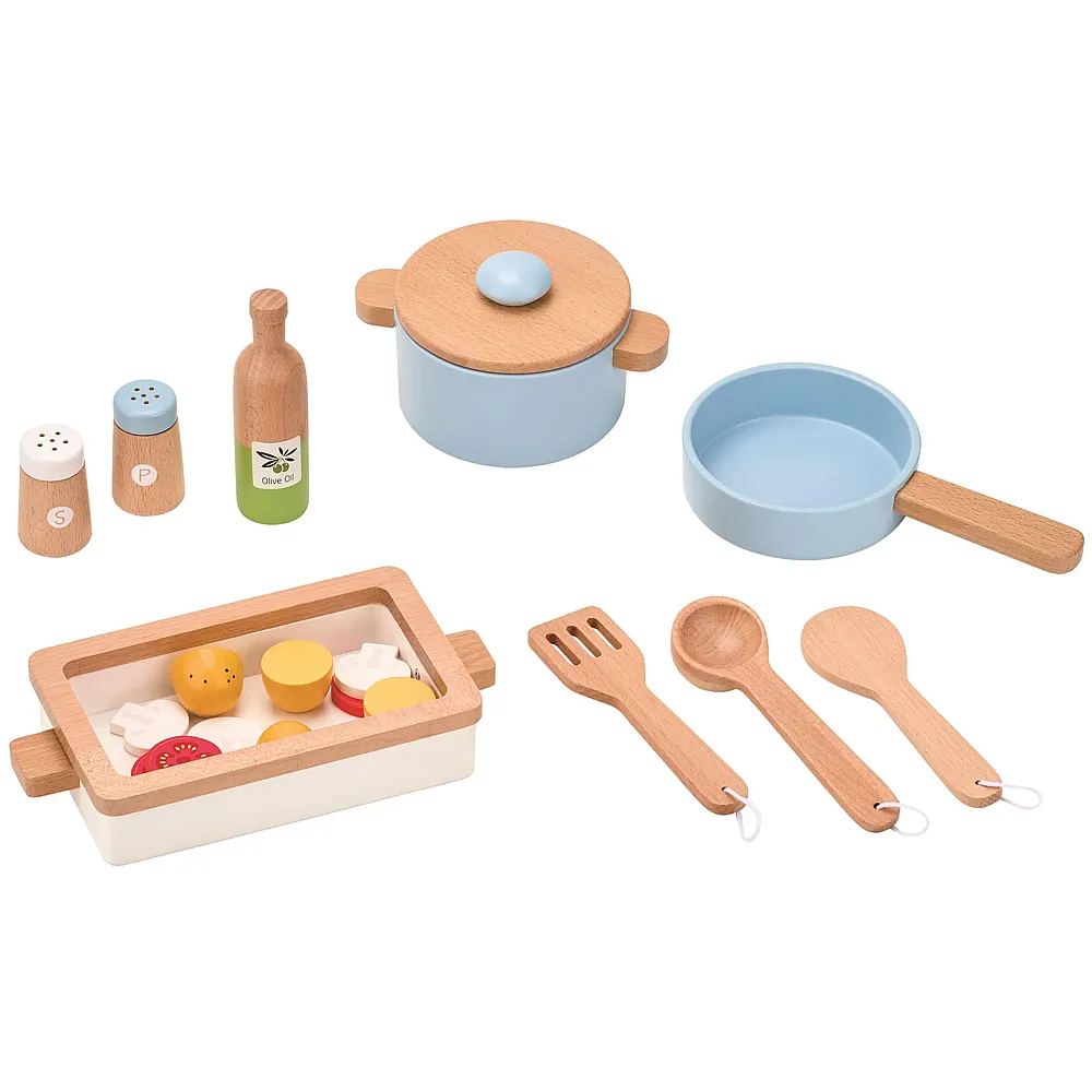 spielba Pfannen und Essensbox mit Zubeh�r