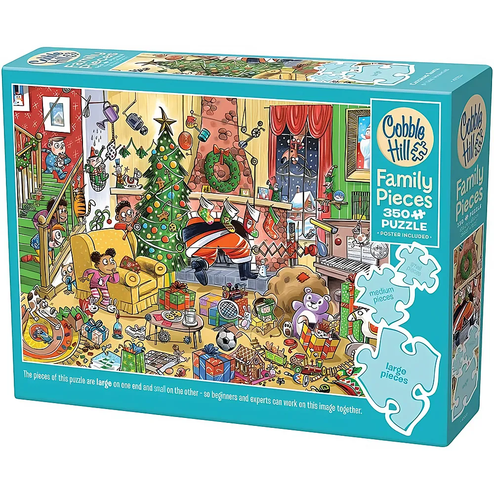 Cobble Hill Dave Whamond Family Puzzle Different Pieces Sizes - 350 Teile