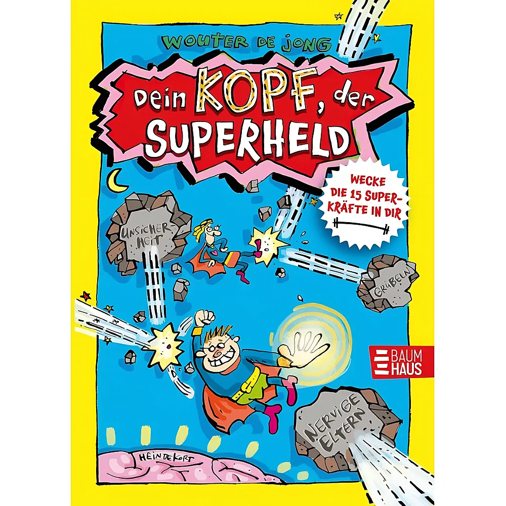 Baumhaus Verlag Dein Kopf, der Superheld
