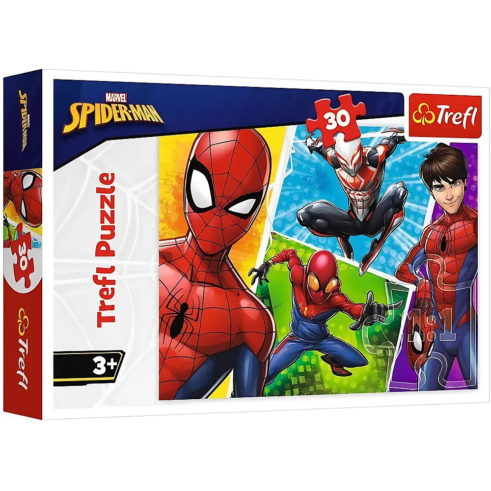 meinspielzeug - Trefl Puzzle Spider-Man and Miguel - 30 Teile Spiderman | Puzzle 10-104 Teile