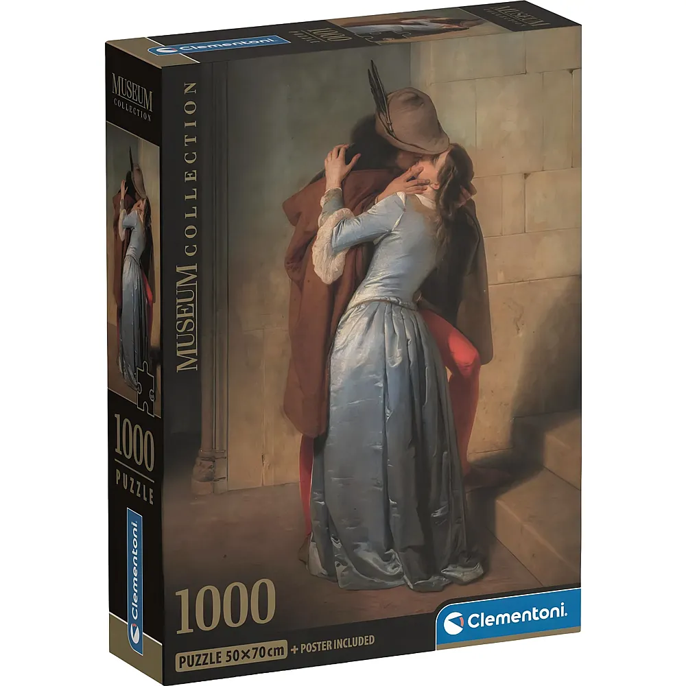 Clementoni Puzzle Museum Collection The Last Kiss Hayez 1000Teile