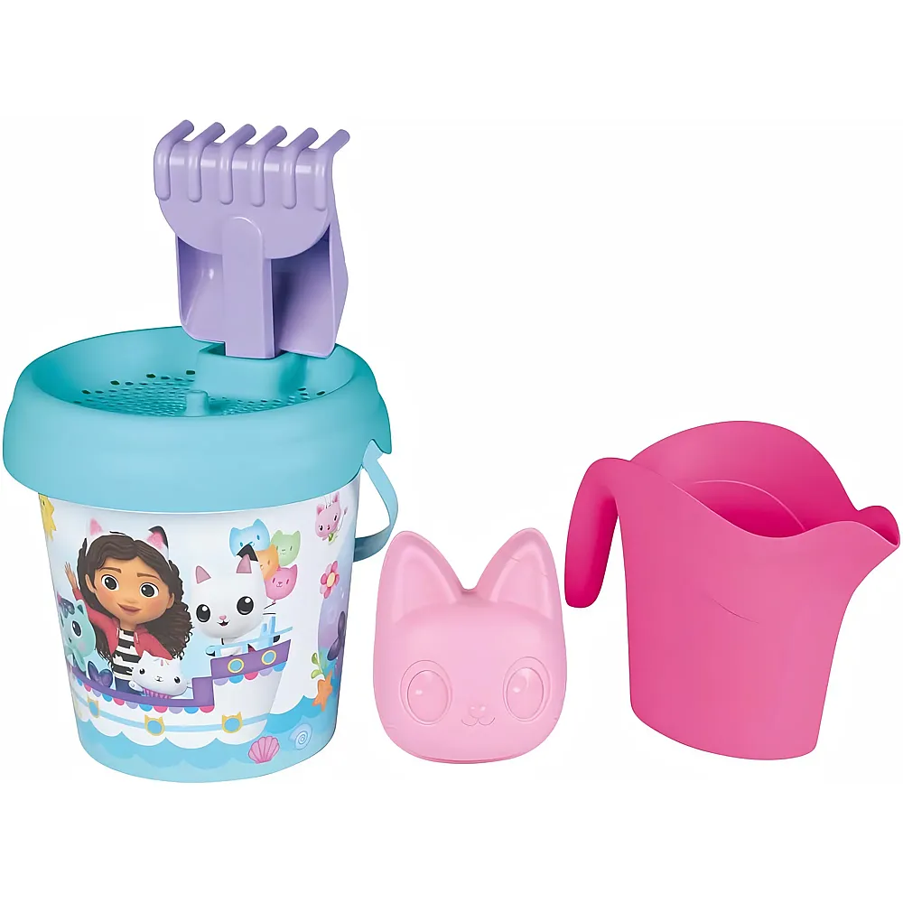 meinspielzeug - Smoby Gabby's Dollhouse Sandeimergarnitur | Sandkasten