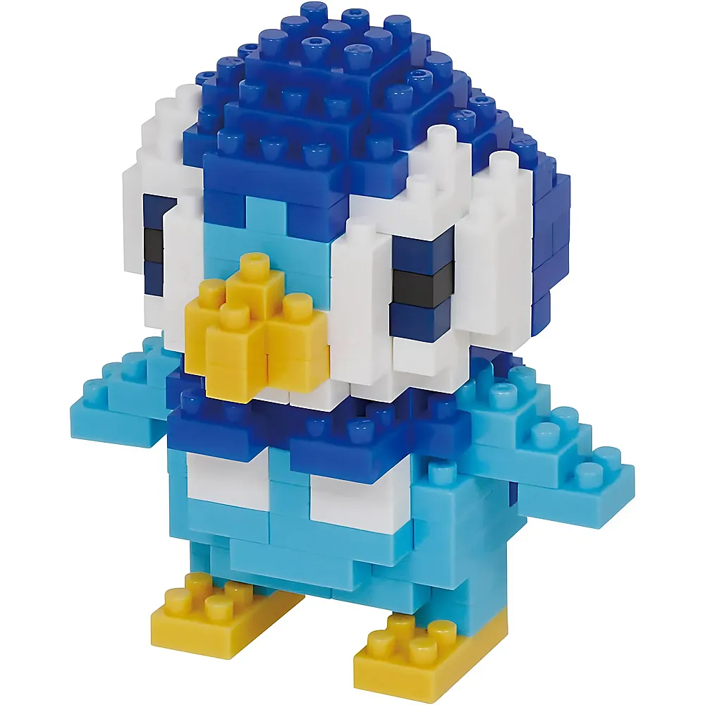 Nanoblock Pok�mon Piplup Tiplouf Plinfa - 170 Teile