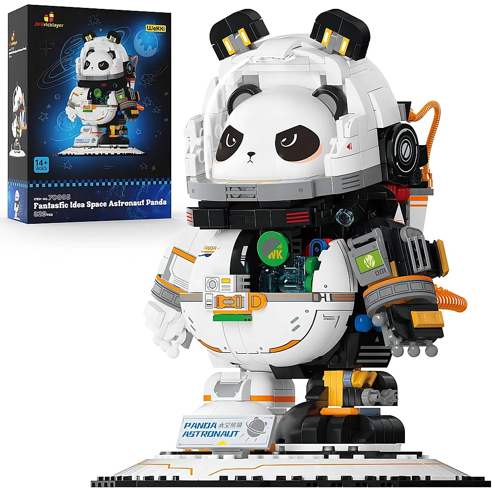 JMBricklayer Fantastic Idea Sci-Fi Space Astronaut Panda 70005
